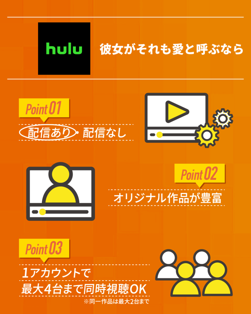 『彼女がそれも愛と呼ぶなら』ドラマを見るならHuluがおすすめ！